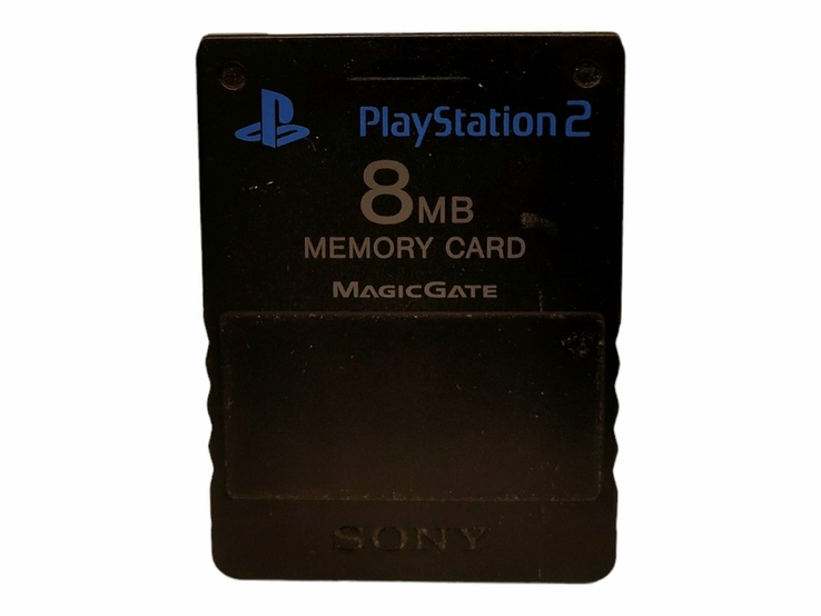 Картка пам'яті PlayStation 2 Magic Gate 8Mb (чорна), numer zdjęcia 2