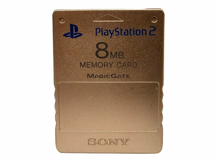 Картка пам'яті PlayStation 2 Magic Gate 8Mb (срібна), фото №2