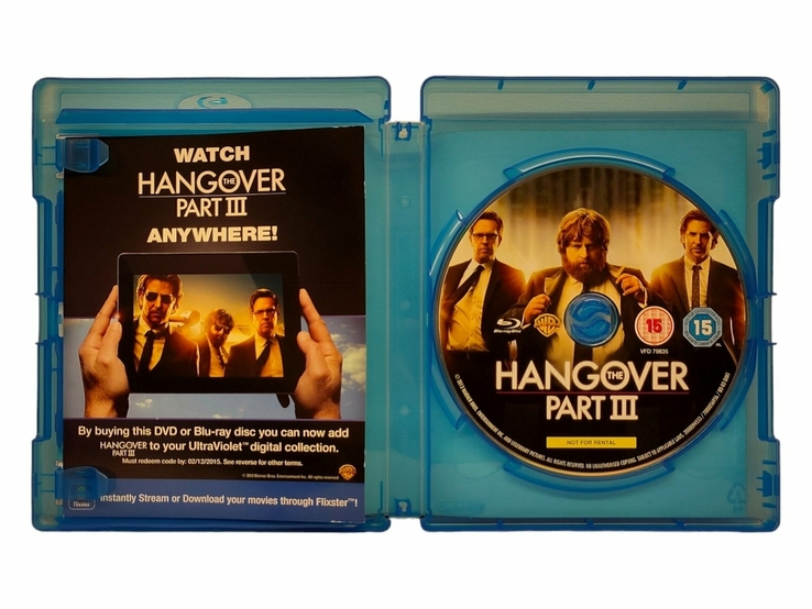 Blu Ray диск The Hangover Part III (на англійській мові), фото №4