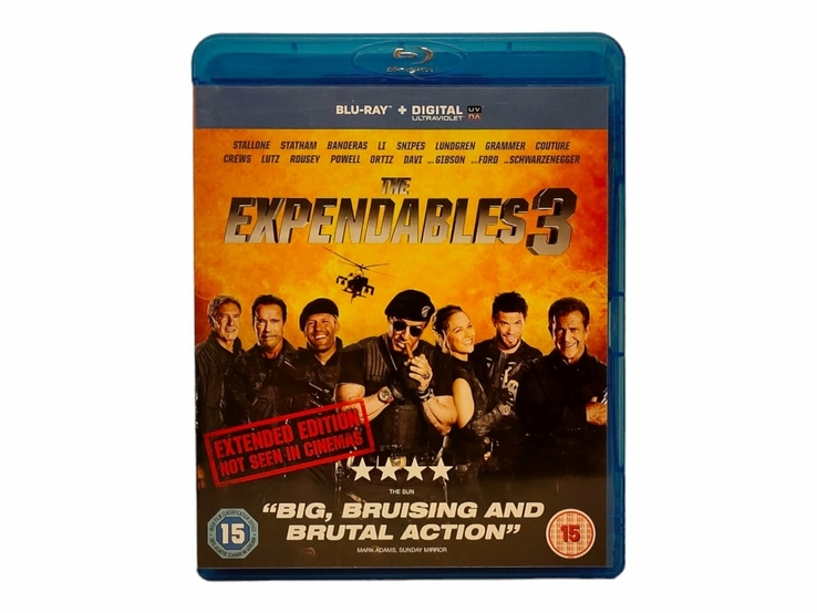 Blu Ray диск The Expendables 3 (на англійській мові), фото №2