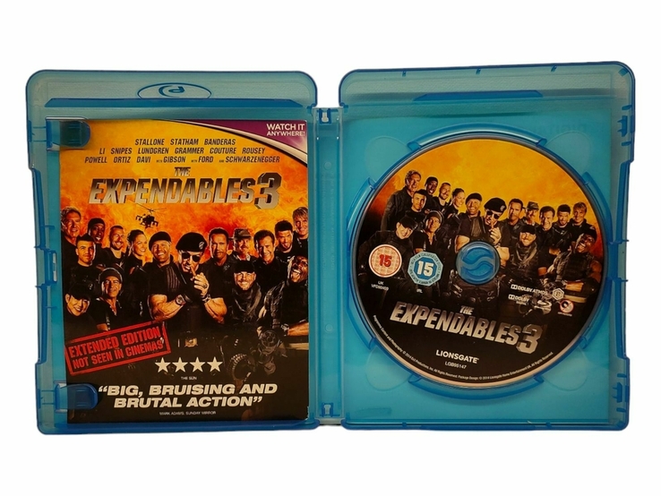 Blu Ray диск The Expendables 3 (на англійській мові), photo number 4