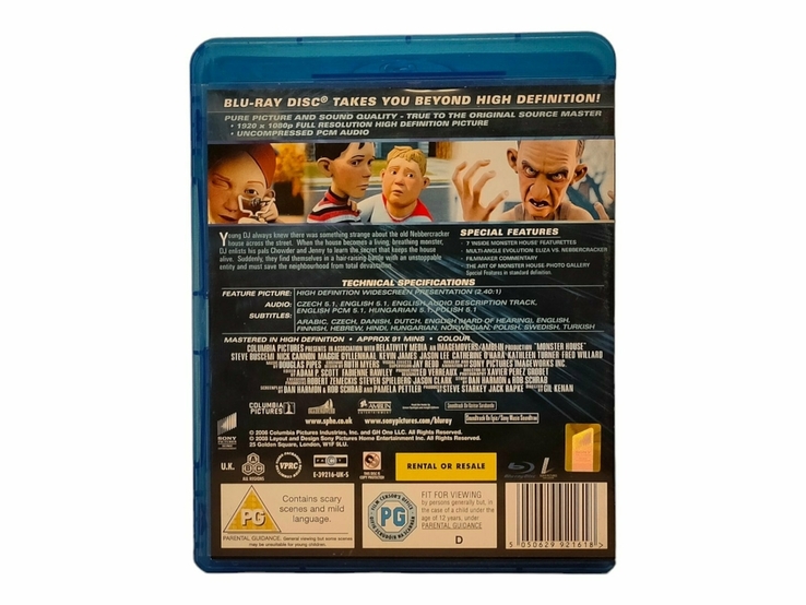 Blu Ray диск Monster House (на англійській мові), фото №3