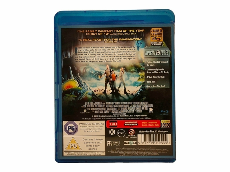 Blu Ray диск Journey to the Center of the Earth (на англійській мові), фото №3