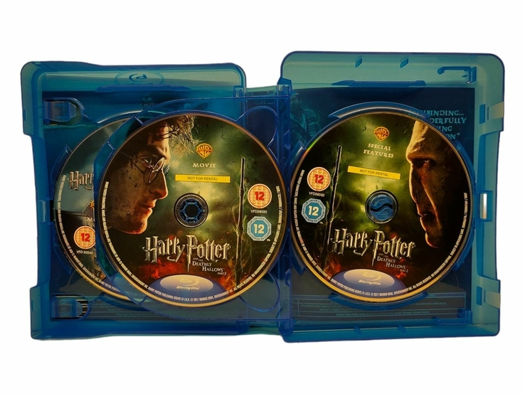 Blu Ray диск Harry Potter and the Deathly Hallows Part 1 + 2 (на англійській мові), numer zdjęcia 5