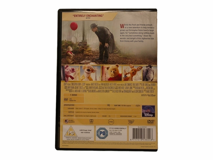 DVD диск Christopher Robin (на англійській мові), фото №5