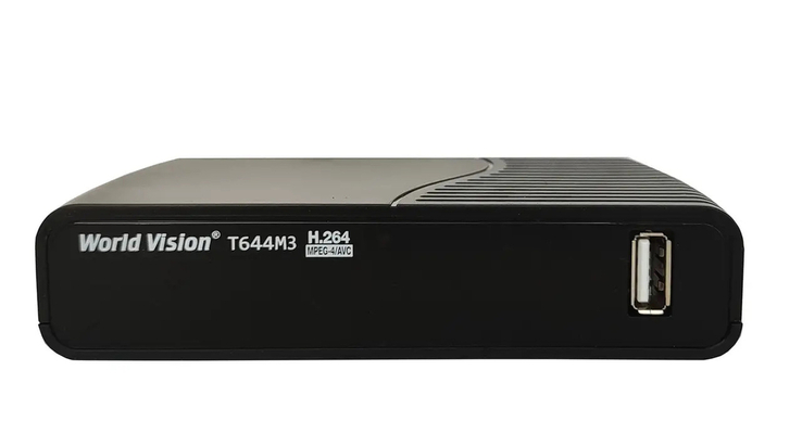 Ефирный T2 тюнер World Vision T644M3 Fm DVB-T2 + DVB-C TV+IPTV +Megogo Офіційна гарантія, photo number 6