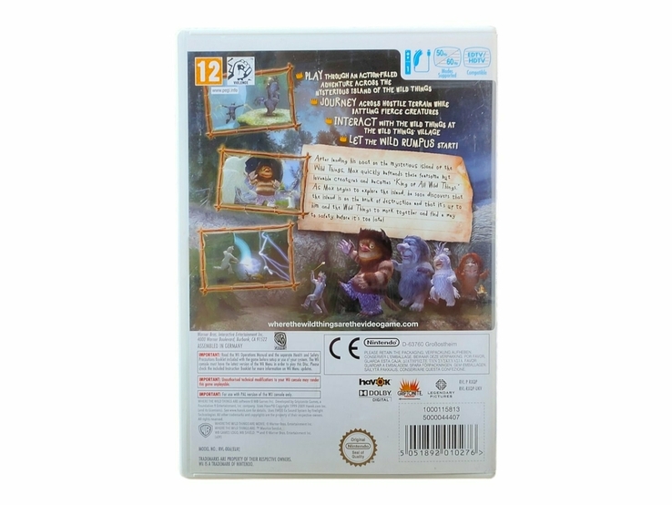 Гра Where The Wild Things Are (Nintendo Wii), фото №3