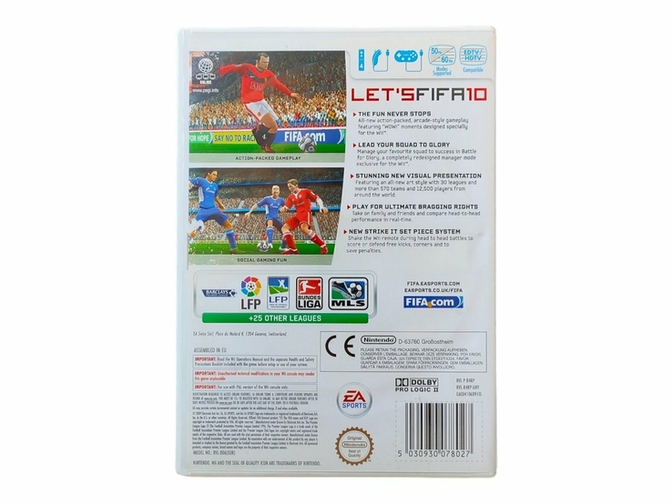 Гра FIFA 10 (Nintendo Wii), photo number 3