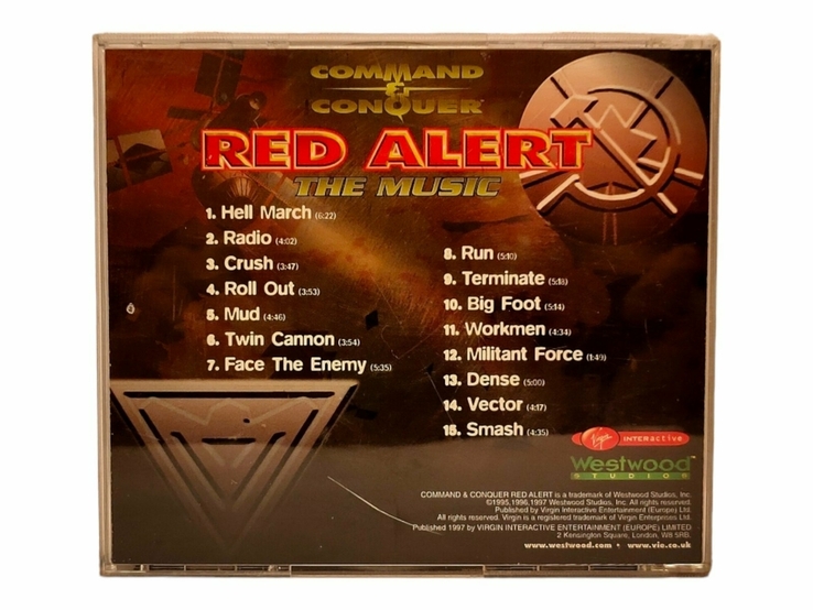 Аудіо CD диск Command &amp; Conquer Red Alert The Music OST (саундтрек), photo number 3