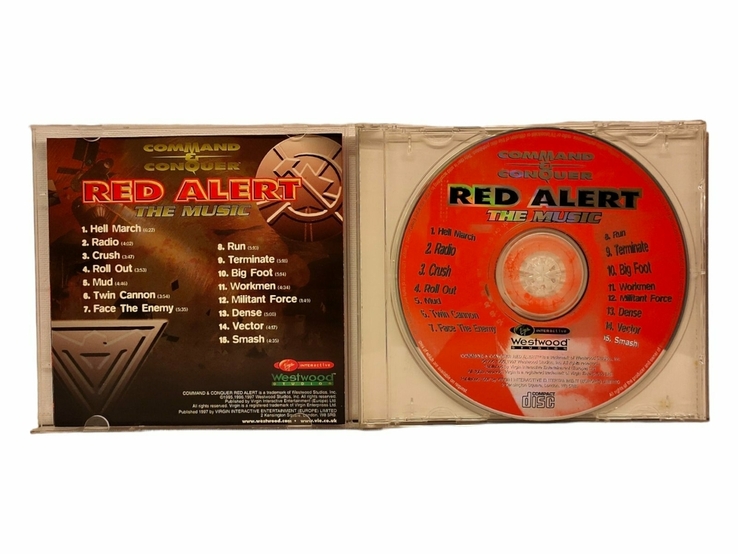 Аудіо CD диск Command &amp; Conquer Red Alert The Music OST (саундтрек), photo number 4