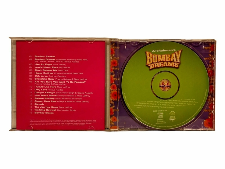 Аудіо CD диск Bommay Dreams OST (саундтрек), photo number 4