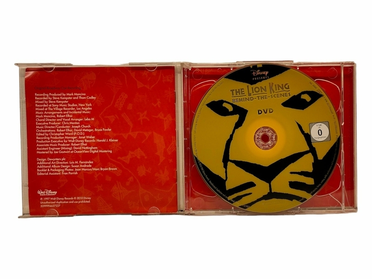 Аудіо CD диск The Lion King Special 2 Disc Edition OST (саундтрек), numer zdjęcia 4