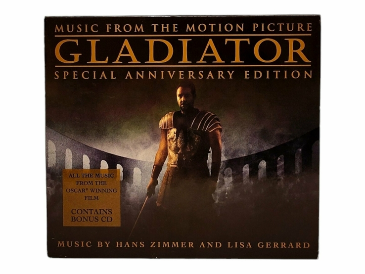 Аудіо CD диск Gladiator Special Anniversary Edition OST (саундтрек), numer zdjęcia 2