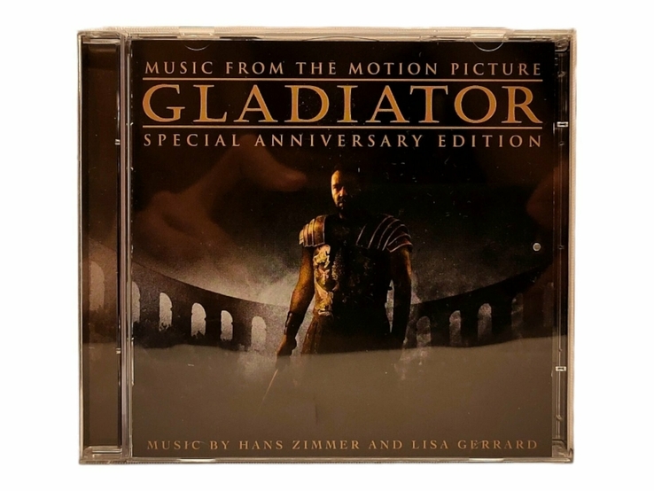 Аудіо CD диск Gladiator Special Anniversary Edition OST (саундтрек), numer zdjęcia 3