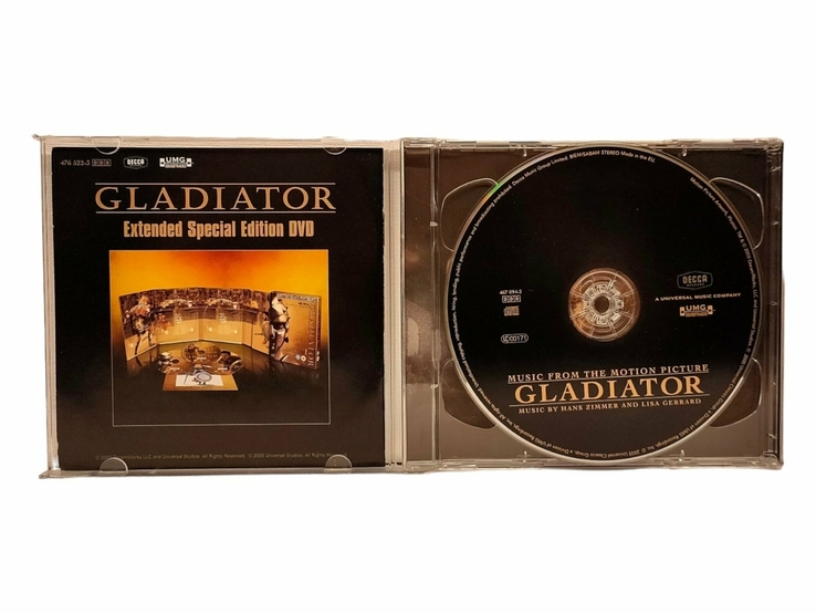 Аудіо CD диск Gladiator Special Anniversary Edition OST (саундтрек), фото №5