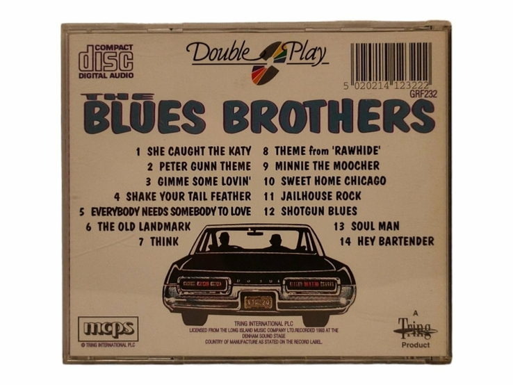 Аудіо CD диск The Blues Brothers OST (саундтрек), photo number 3