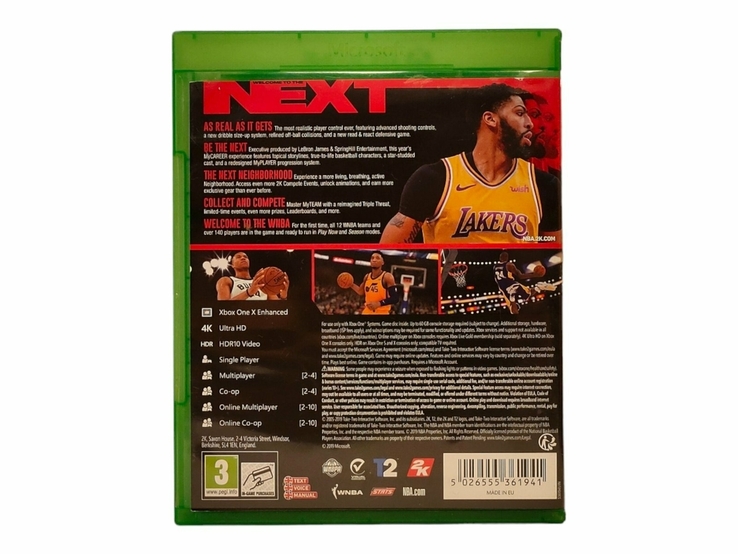 Гра NBA 2K20 (Xbox One S/X), photo number 3