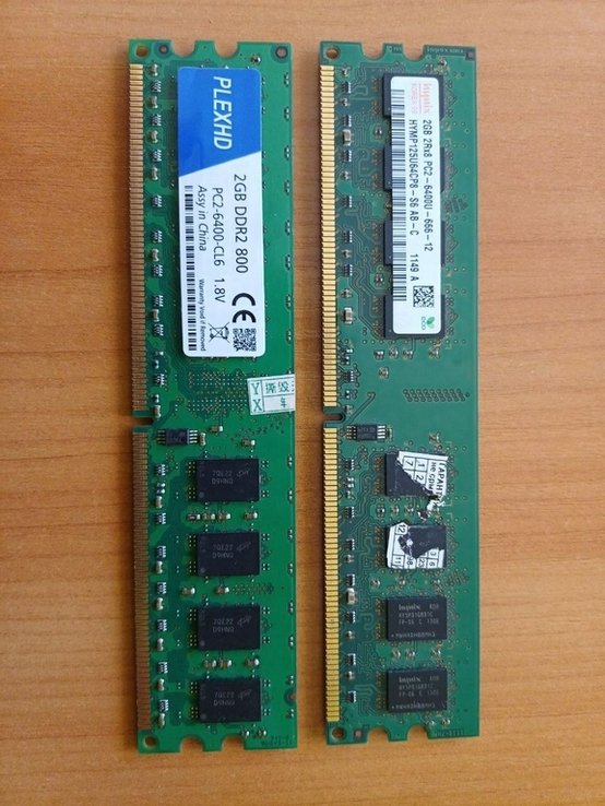 Оперативна пам'ять 4GB DDR2 2+2