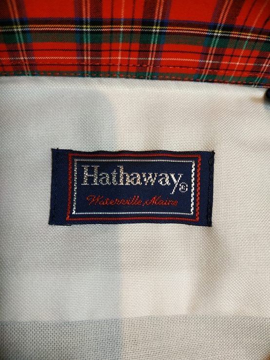 Сорочка біла нова чоловіча HATHAWAY коттон р-р 17(43), фото №11