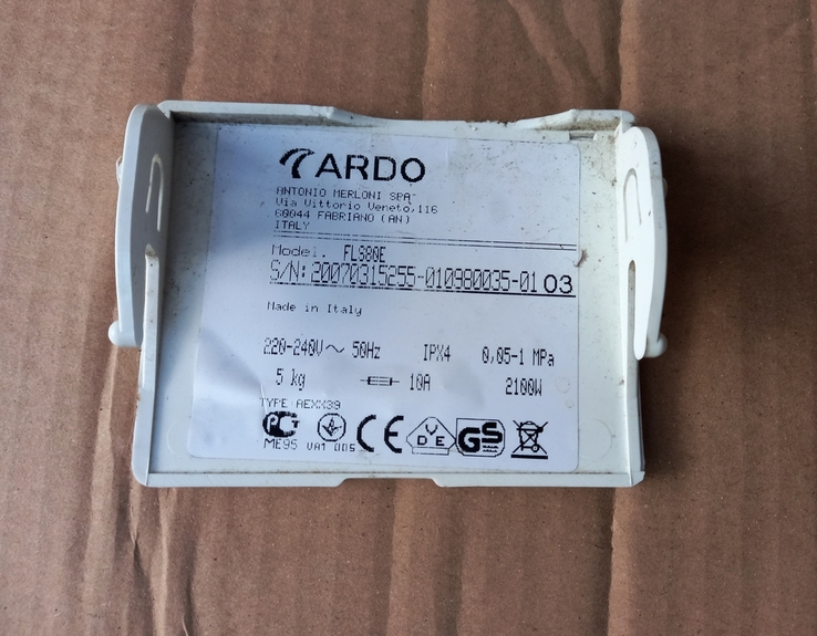 Запчастини для пральної машини Ardo FLS 80 E, 5 kg Made in Italy, фото №12