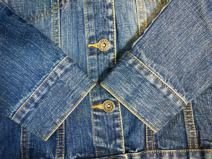 Куртка джинсова жіноча MARK &amp; SPENCER коттон р-р 16, фото №8