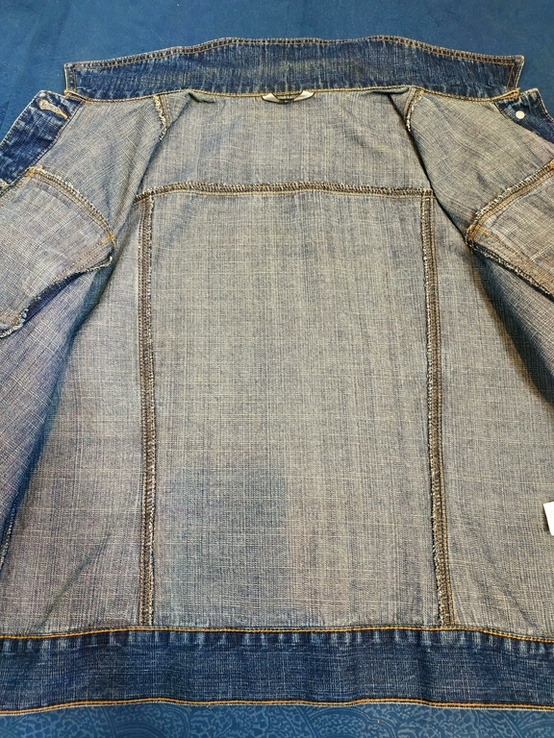 Куртка джинсова жіноча MARK &amp; SPENCER коттон р-р 16, фото №9
