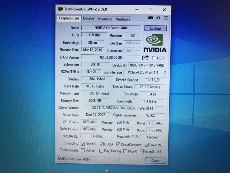 Ноутбук Asus R556L i7-5500U/8gb/SSD 250GB/Intel HD5500 +GF GT940M/3,5 години, numer zdjęcia 10