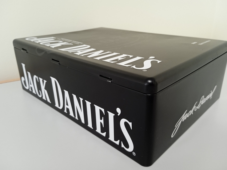 Металева упаковка, коробка Jack Daniels 20*27*9 cm, фото №2