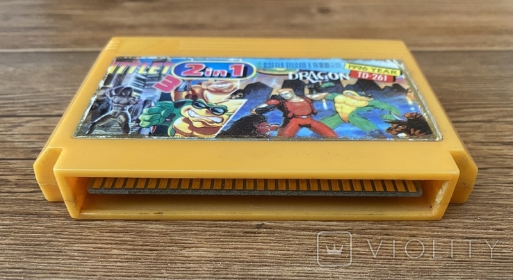 2in1 Battletoads & Double Dragon Dendy картридж 90-і роки
