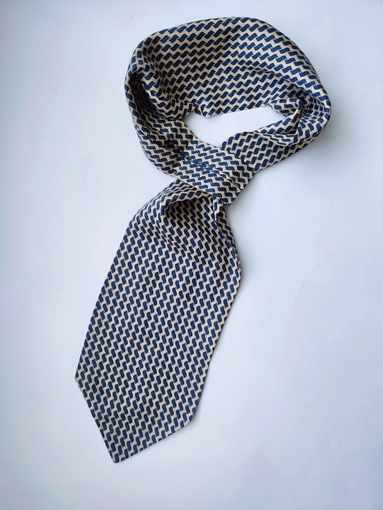 Шовковий галстук краватка Аскот, numer zdjęcia 2