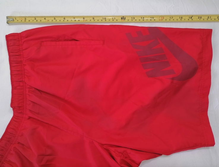 Шорти чоловічі пляжні червоні розмір XL, фото №9