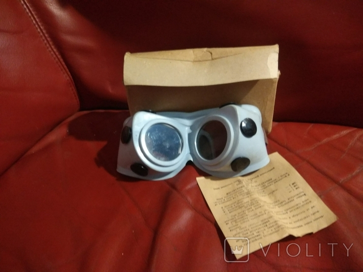USSR protective goggles closed with indirect ventilation, photo number 2
