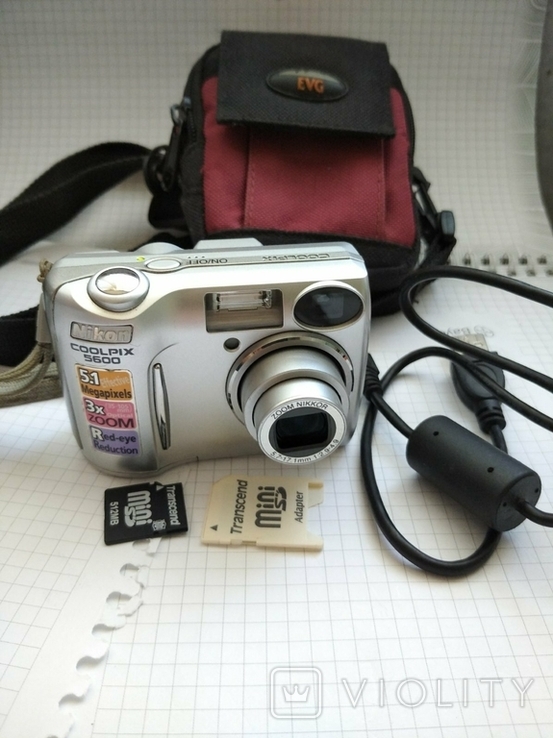 Цифровий фотоапарат Nikon Coolpix 5600 (117649400) - купить на Violity