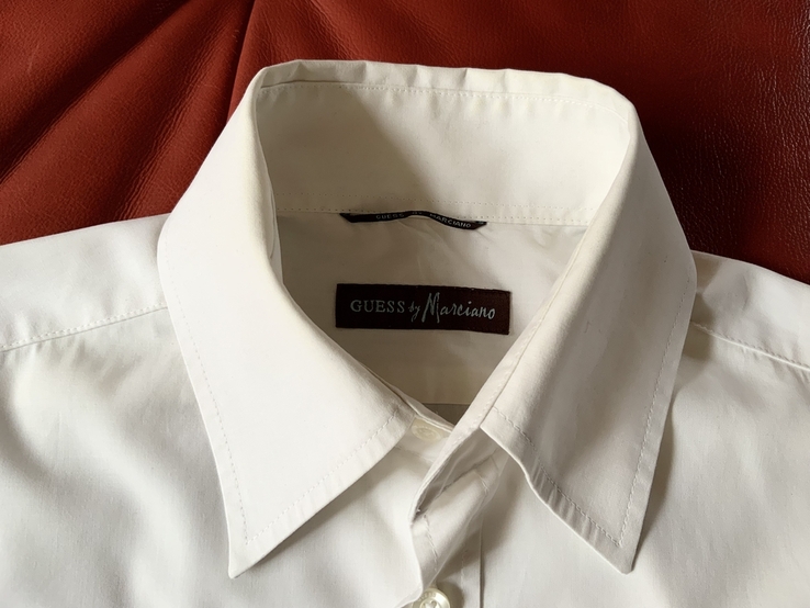 Белая рубашка Guess, р.M, фото №7