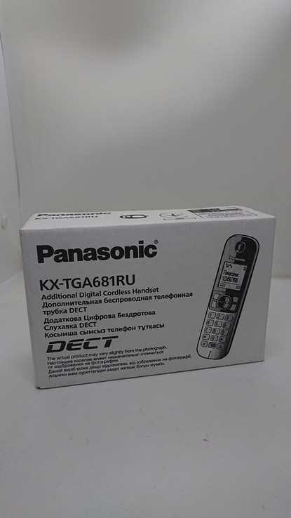 Panasonic KX-TGA681RU бездротова слухавка DECT, photo number 2