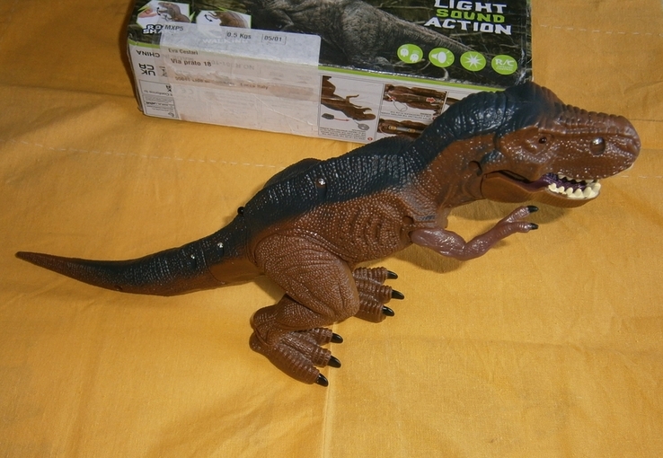 Большая игрушка робот динозавр "Baztoy T-Rex", numer zdjęcia 2