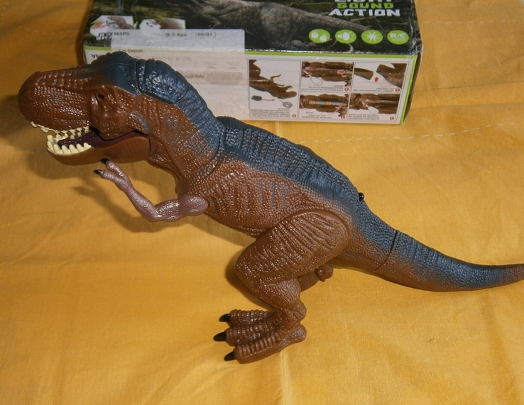 Большая игрушка робот динозавр "Baztoy T-Rex", numer zdjęcia 4