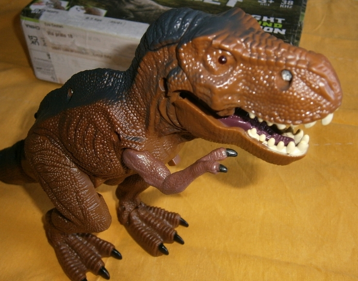 Большая игрушка робот динозавр "Baztoy T-Rex", фото №5