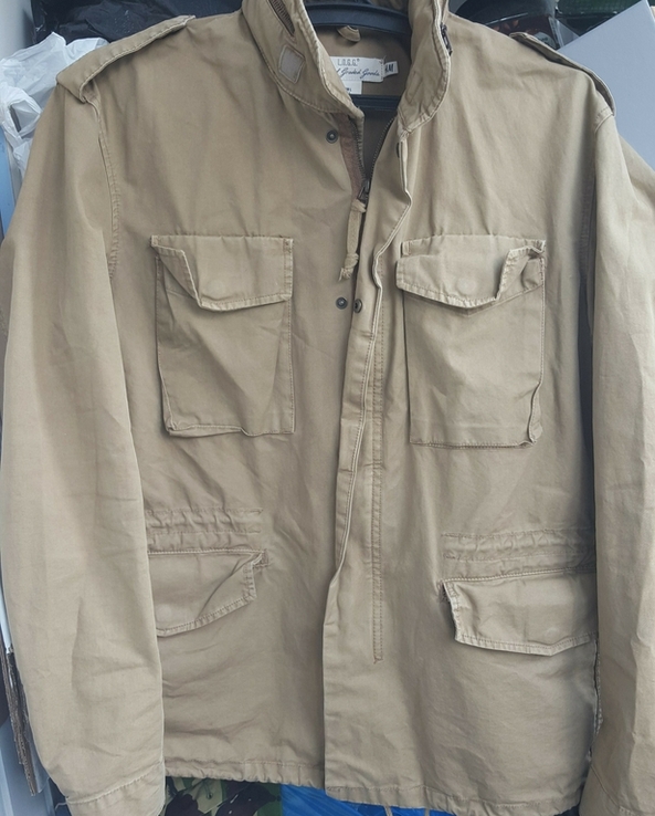 Куртка в стилі military L.O.G.G. H&amp;M L, numer zdjęcia 12