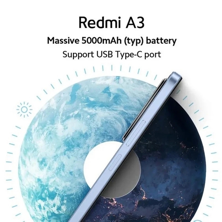 Смартфон Xiaomi Redmi A3 3/64 ГБ Глобальная Версия, photo number 4