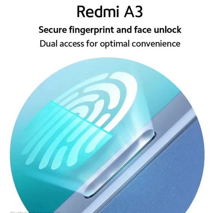 Смартфон Xiaomi Redmi A3 3/64 ГБ Глобальная Версия, numer zdjęcia 6