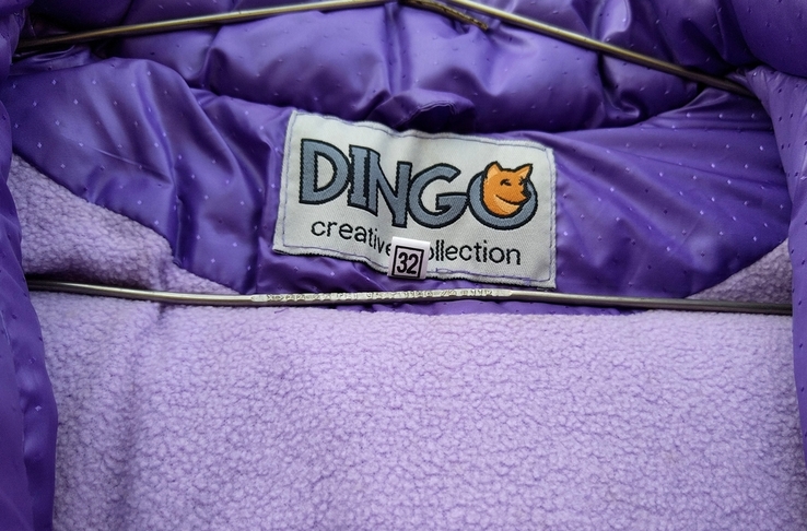 Пальто новое Dingo 32-го (XXS) размера зимнее для девочки, фото №5