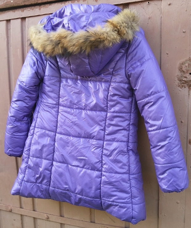 Пальто новое Dingo 32-го (XXS) размера зимнее для девочки, numer zdjęcia 7