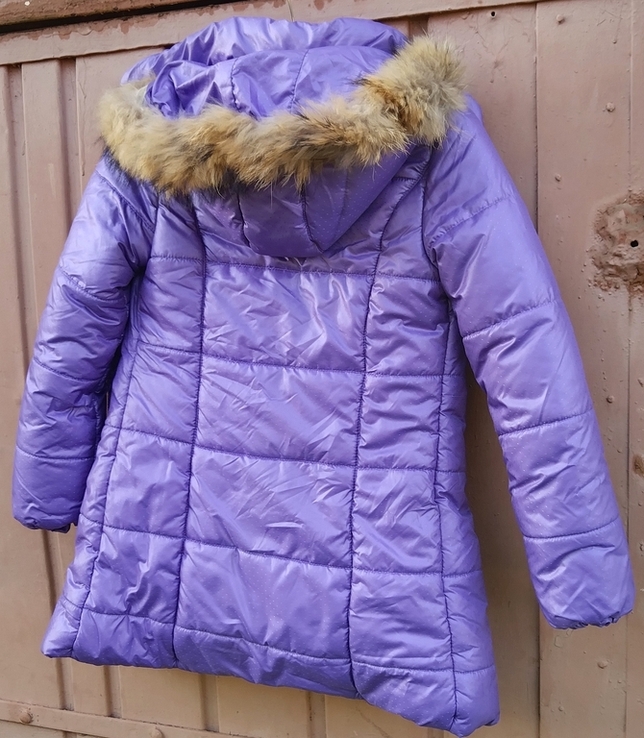 Пальто новое Dingo 32-го (XXS) размера зимнее для девочки, numer zdjęcia 9