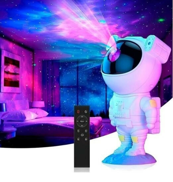Нічник проектор зоряного неба "астронавт" лазерний світильник, фото №2