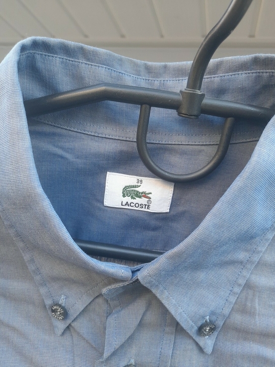 Рубашка Lacoste размер 39, фото №5