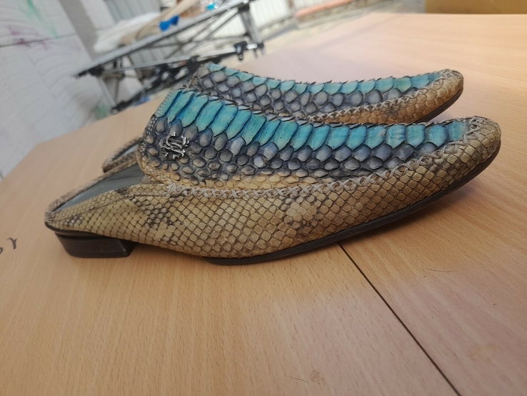 Крокодилья кожа Roberto Cavalli 42.5 cт.27.5см, фото №10