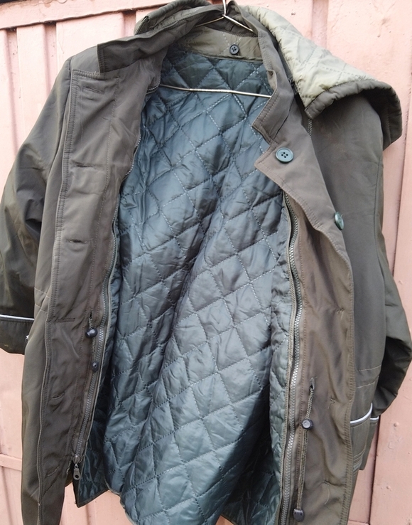 Куртка новая с утепленной подкладкой, размер XXL (112 - 116, зріст 146 - 152), numer zdjęcia 10