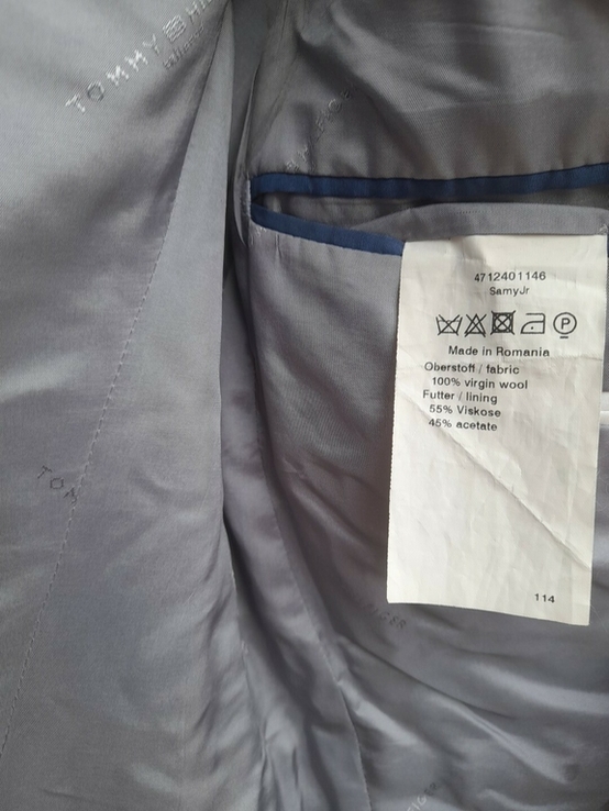 Діловий піджак Tommy Hilfiger розмір 48, фото №9