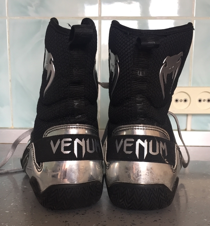 Боксерки VENUM ELITE BOXING SHOES SILVER, photo number 5